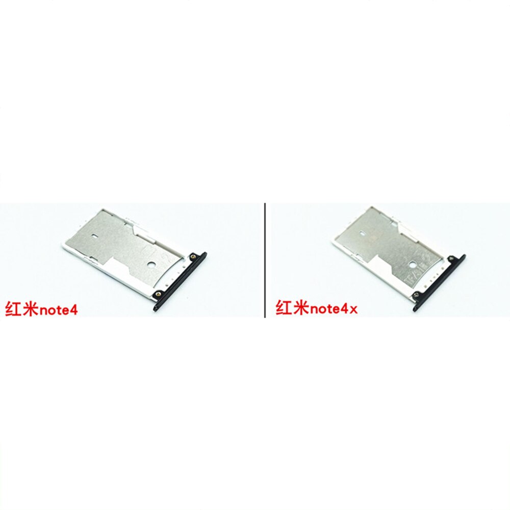 Double support de fente pour Redmi Note 4 4X Note 4 Pro, plateau de carte SIM SD, prise de lecteur