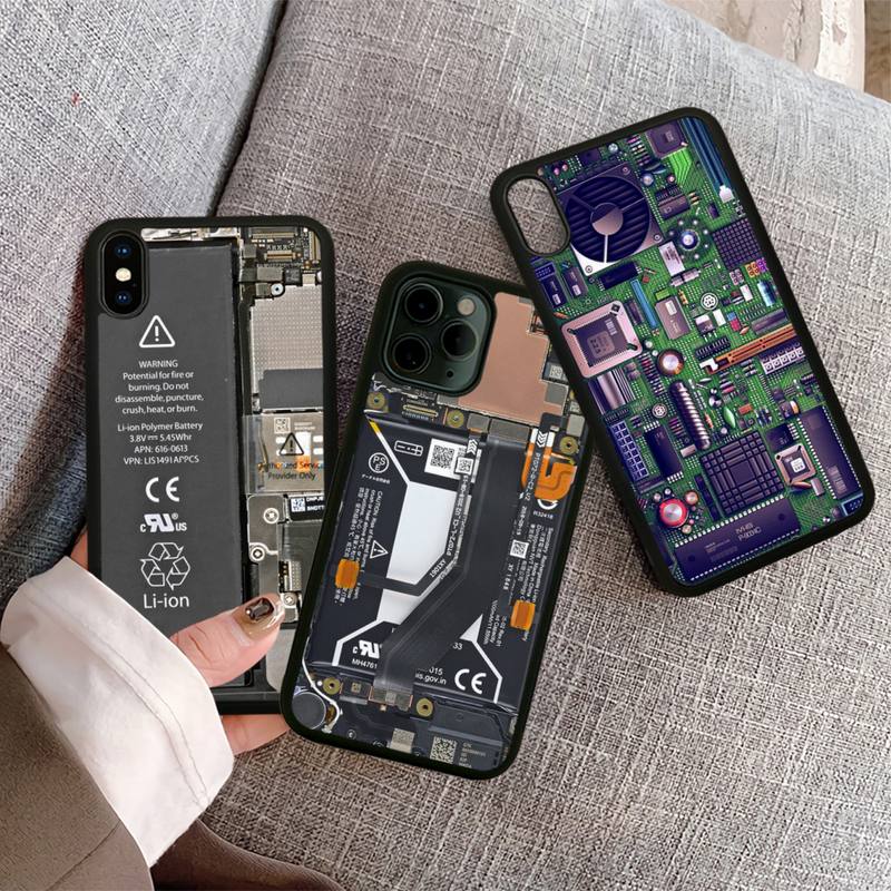 Coque PC de haute qualitÃ© avec Circuit imprimÃ©, pour Samsung S21 S20 S30 Note 9 20 Ultra S10-4G S9 Plus S10e