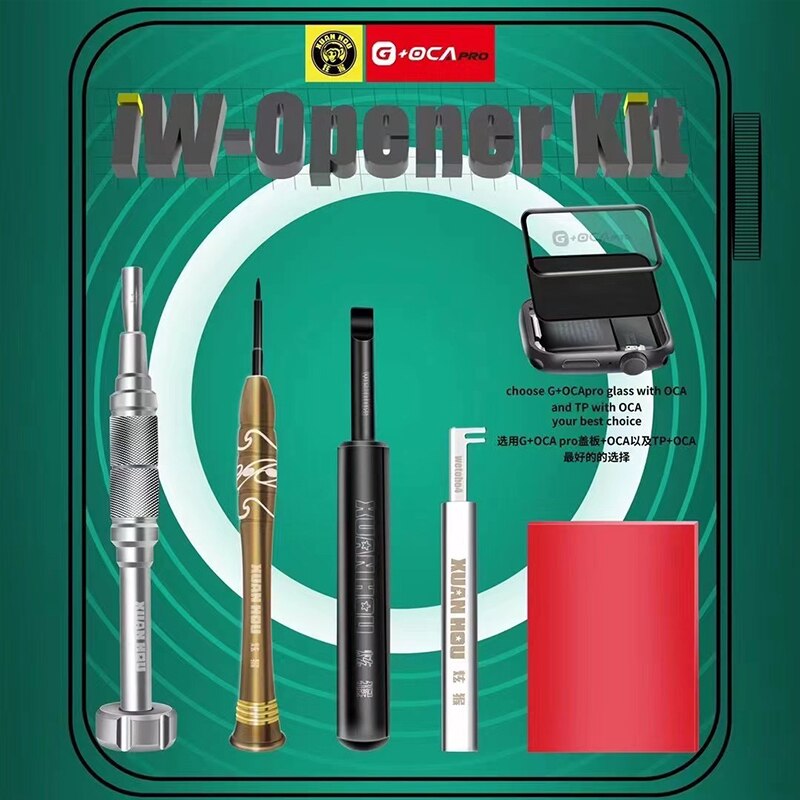 Kit d'outils manuels de rÃ©paration pour montre Apple Watch S6 S5 S4 S3 S2, couvercle arriÃ¨re de remplacement, vis de dÃ©montage, Ã©cran LCD, cÃ¢ble flexible