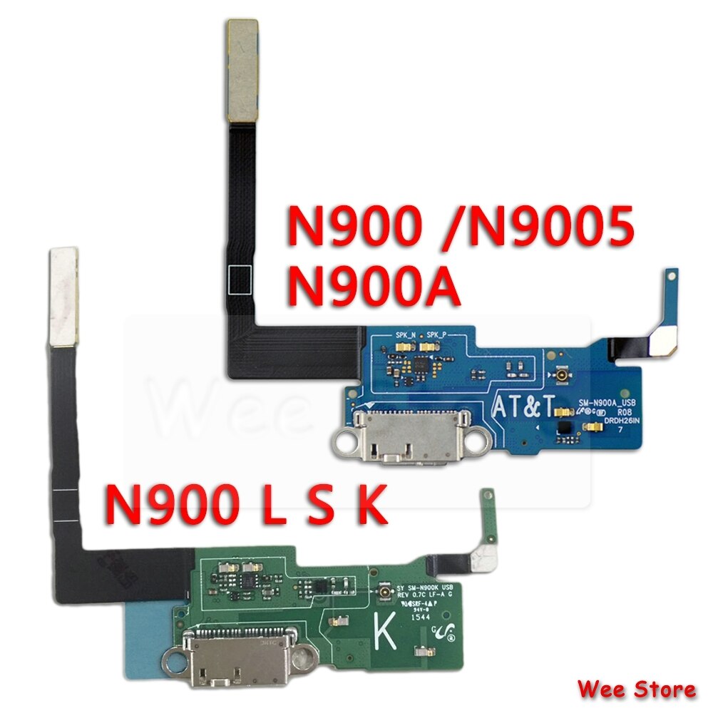 Port de chargement USB Original pour Samsung Galaxy Note 3 N900 N9005 N900A, connecteur de carte PCB, cÃ¢ble flexible