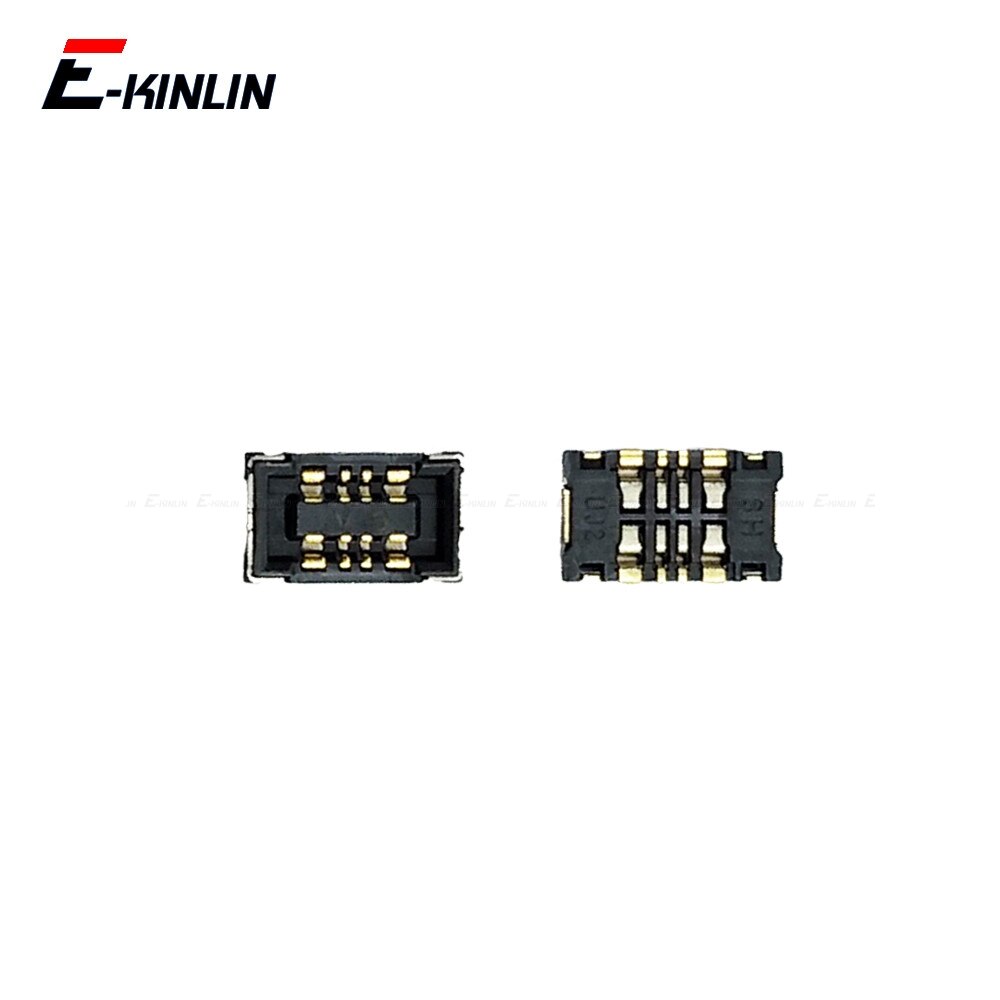 2 pcs/lot IntÃ©rieure FPC Connecteur Batterie Titulaire Clip Contacter Pour Samsung Galaxy S10 Plus S10e S6 S7 S8 Note 5 7 sur la Carte MÃ¨re