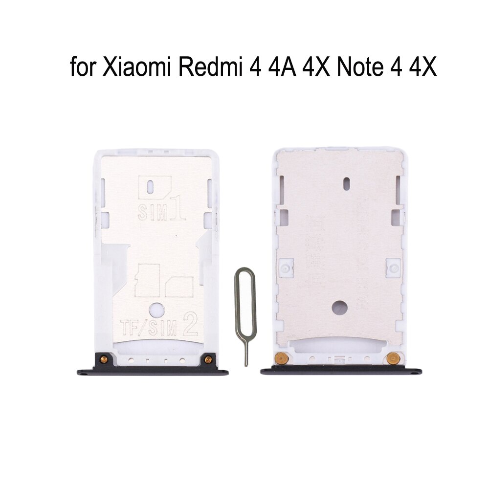 BoÃ®tier d'origine pour XIAOMI Redmi 4 4A 4X Note 4 4X, nouveau support de plateau de carte Micro SD