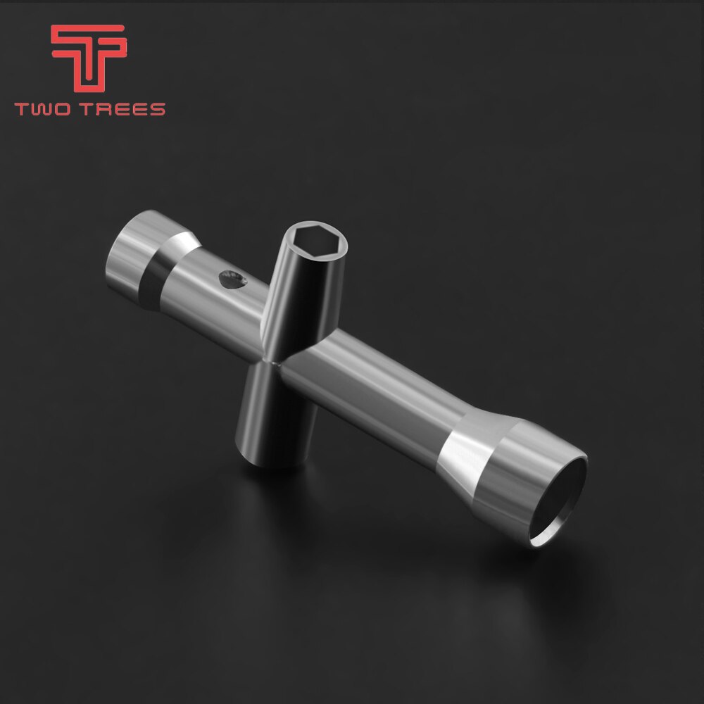 Twotrees â Mini-clÃ© Ã  douille E3D MK8 M2 M2 M2, 5 M3 M4, Ã©crou Ã  vis, clÃ© hexagonale croisÃ©e, douille, entretien du modÃ¨le de roue