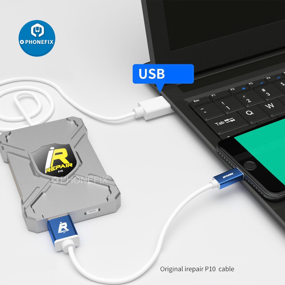 IRepair â boÃ®te P10/iBox, disque dur DFU, lecture et Ã©criture, pas besoin de dÃ©montage, pour iPhone et iPad, cÃ¢ble DCSD OEM, utilisÃ© avec la boÃ®te DFU