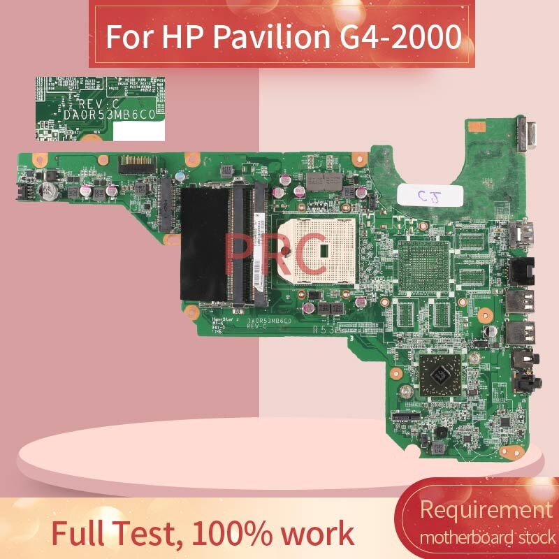 Carte mÃ¨re pour HP Pavilion G4-2000 Naptop, composant pc portable, mÃ©moire DDR3